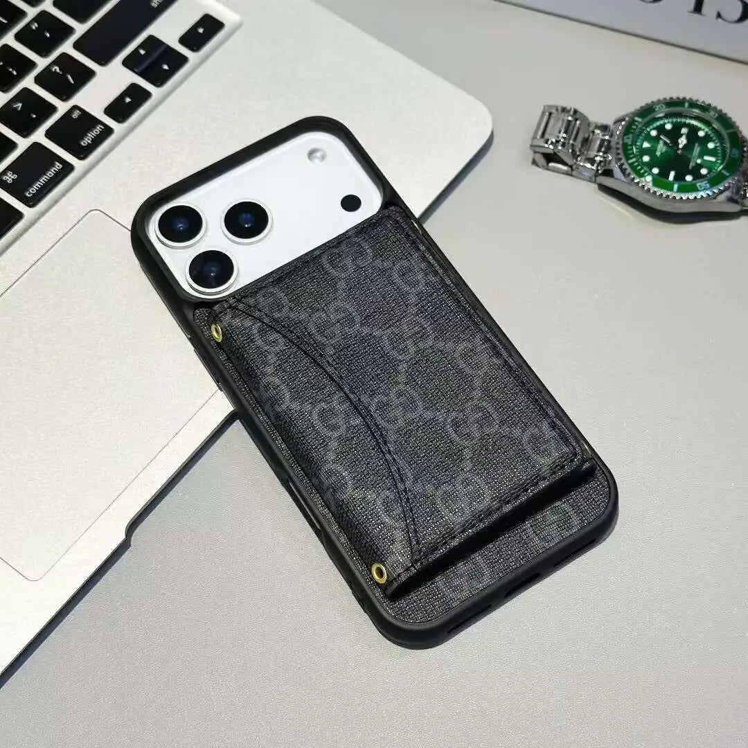 Monogram Wallet iPhone Case product image 7 | Easy-Cases