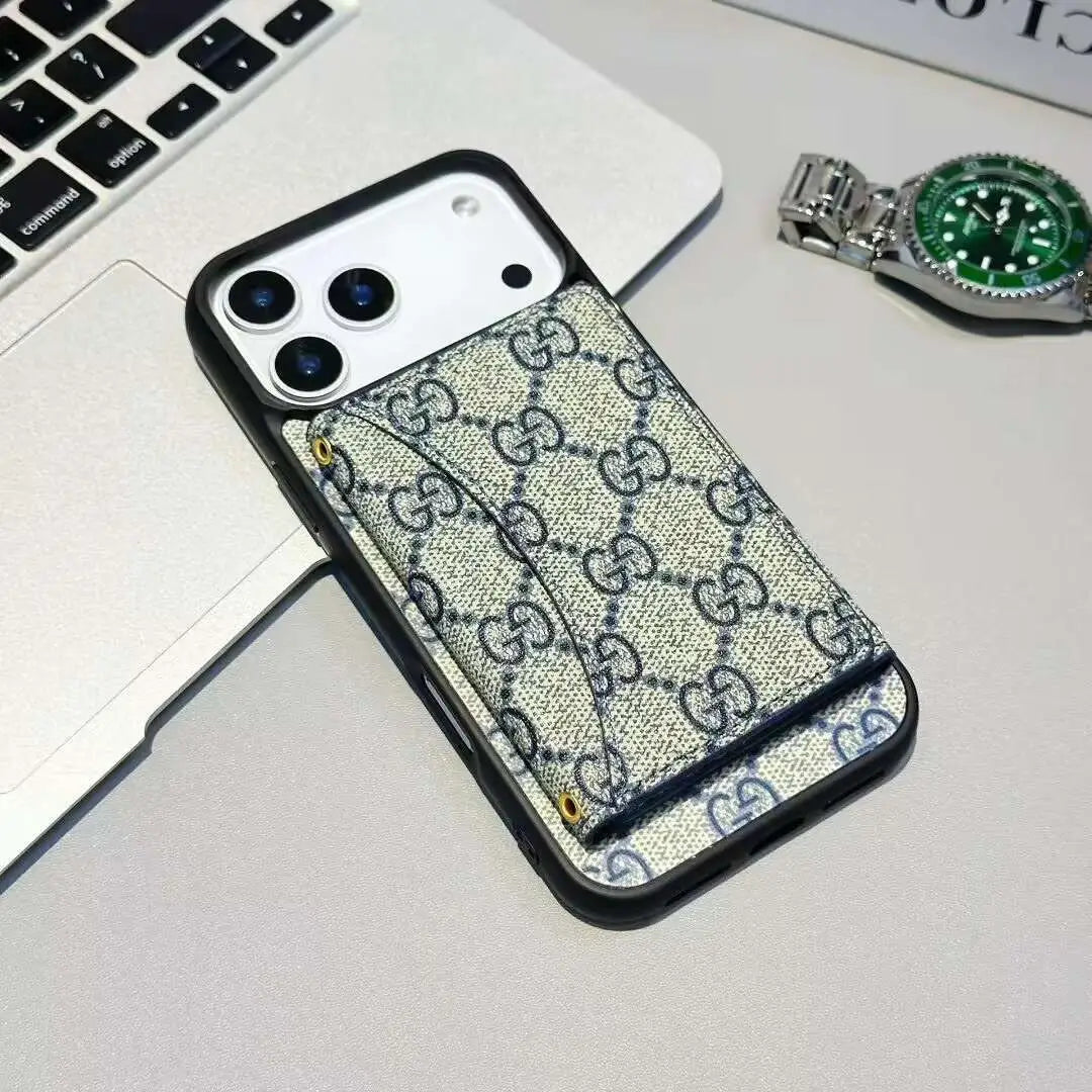 Monogram Wallet iPhone Case product image 8 | Easy-Cases
