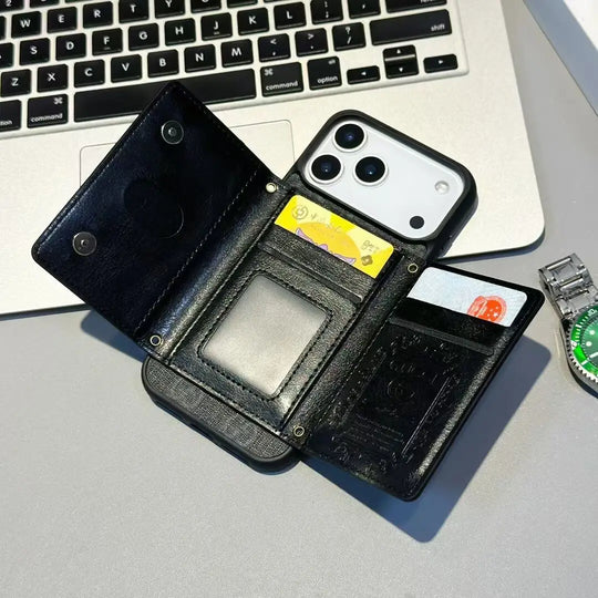 Monogram Wallet iPhone Case product image 5 | Easy-Cases