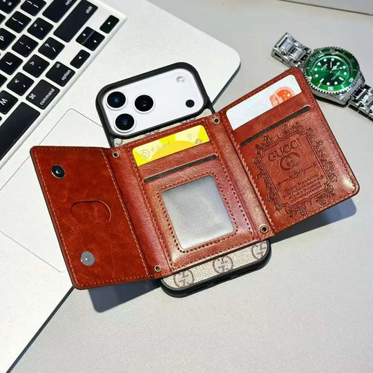 Monogram Wallet iPhone Case product image 3 | Easy-Cases