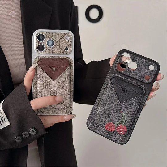 Magnetic Monogram Card Holder iPhone Case product image 2 | Easy-Cases