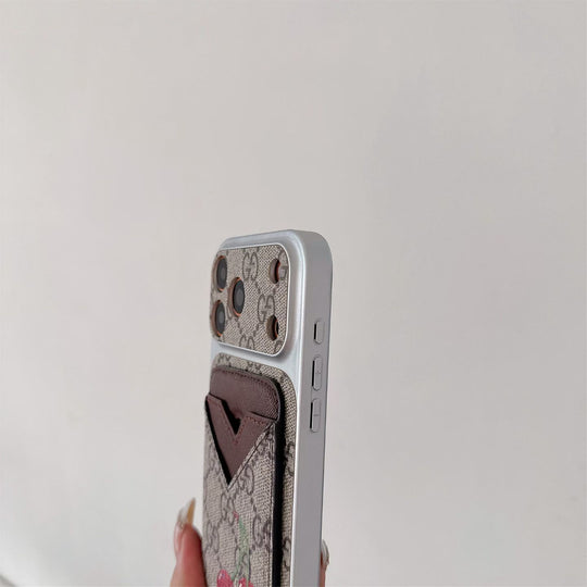 Magnetic Monogram Card Holder iPhone Case product image 4 | Easy-Cases