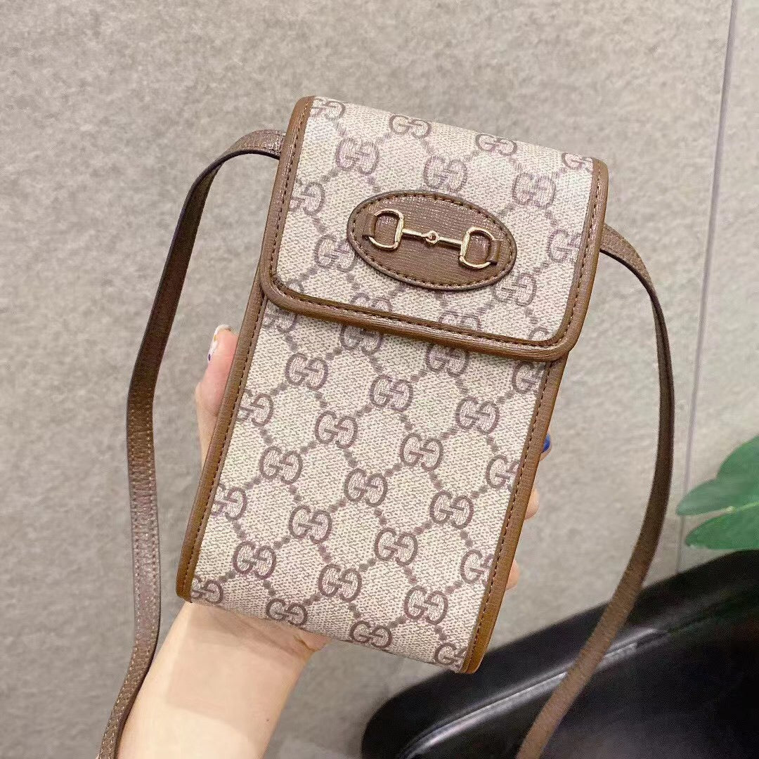 Signature Vertical Crossbody Phone Pouch product image 9 | Easy-Cases
