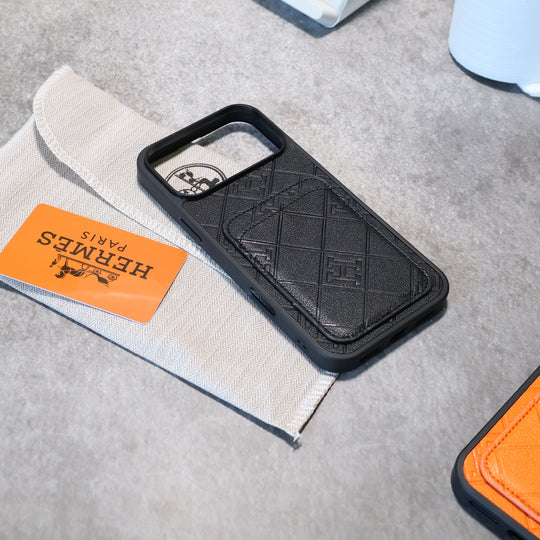 Equestrian Slim Card Holder iPhone Case for iPhone 17 | Easy-Cases