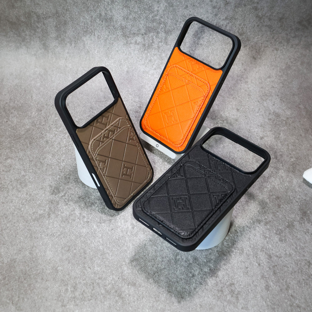 Equestrian Slim Card Holder iPhone Case product image 2 | Easy-Cases
