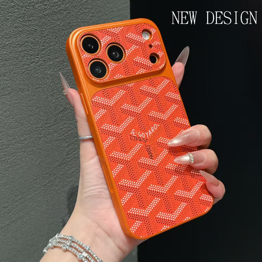 Vintage Leather Pattern Protective iPhone Case - product image 6