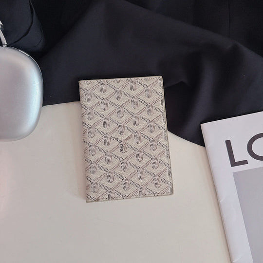 Luxury Geometric Pattern Passport Holder