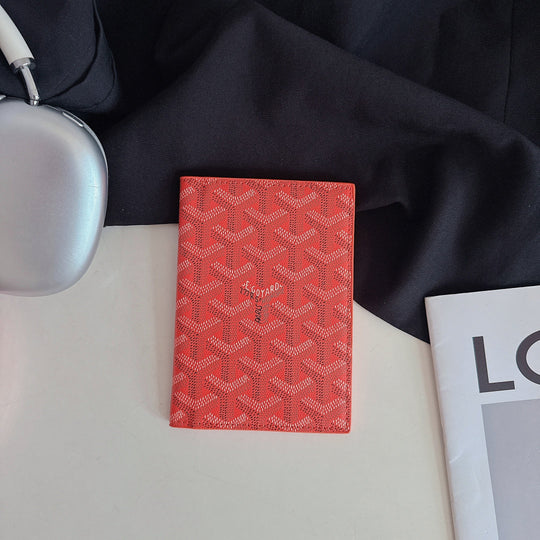 Luxury Geometric Pattern Passport Holder