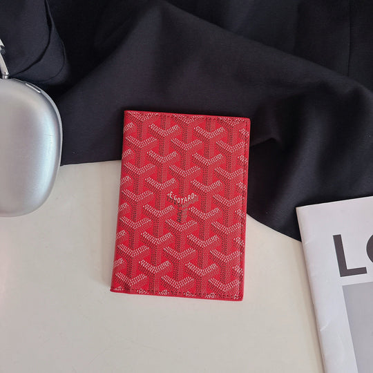 Luxury Geometric Pattern Passport Holder