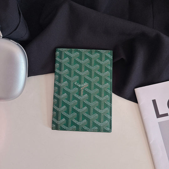 Luxury Geometric Pattern Passport Holder