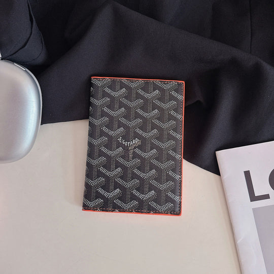 Luxury Geometric Pattern Passport Holder