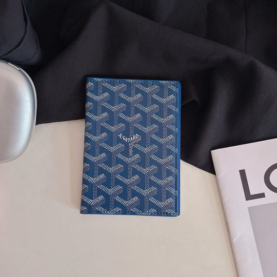 Luxury Geometric Pattern Passport Holder