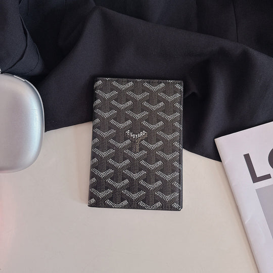 Luxury Geometric Pattern Passport Holder