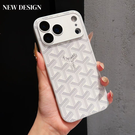 Premium Vintage Monogram Protective iPhone Case