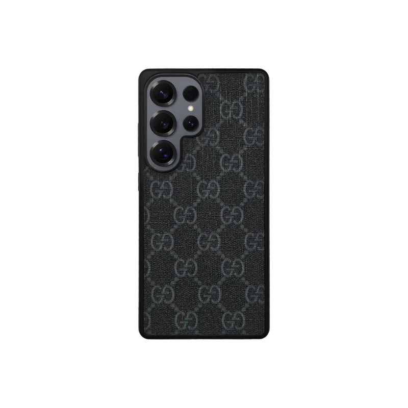 Black Monogram Magnetic Galaxy Case for Samsung S26 Ultra | Easy-Cases
