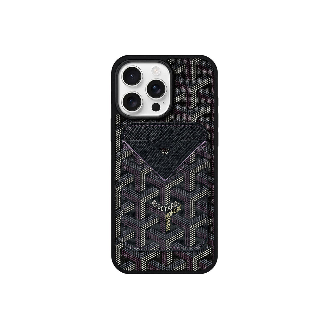 Vintage Chevron Magnetic Card Holder Case product image 3 | Easy-Cases