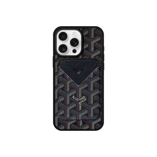 Vintage Chevron Magnetic Card Holder Case product image 3 | Easy-Cases