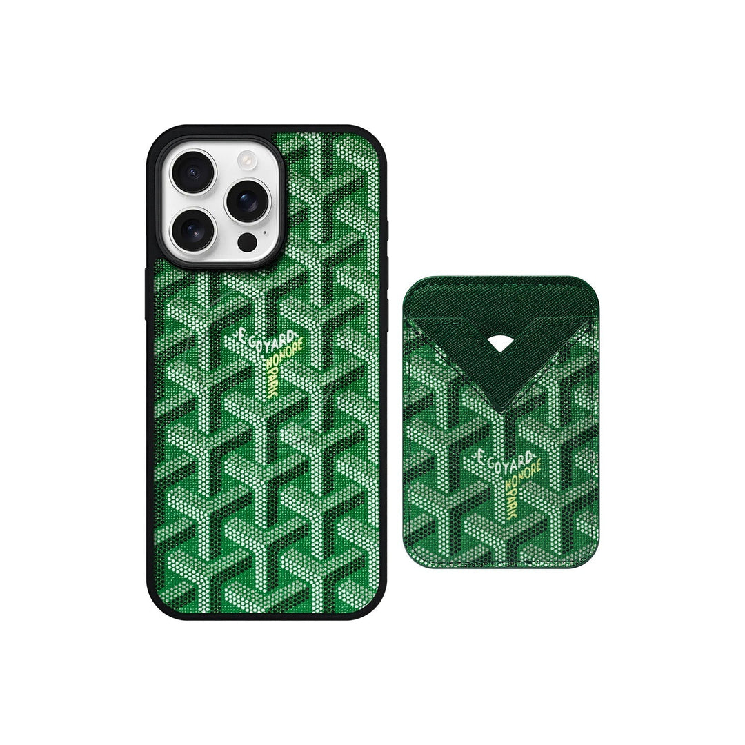 Vintage Chevron Magnetic Card Holder Case product image 8 | Easy-Cases