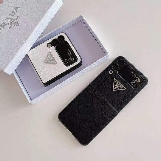 Quilted Emblem Z Flip Case product image 2 | Easy-Cases