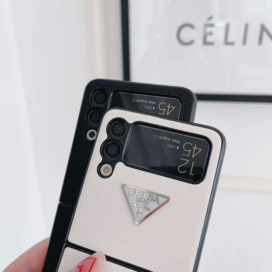 Quilted Emblem Z Flip Case product image 5 | Easy-Cases