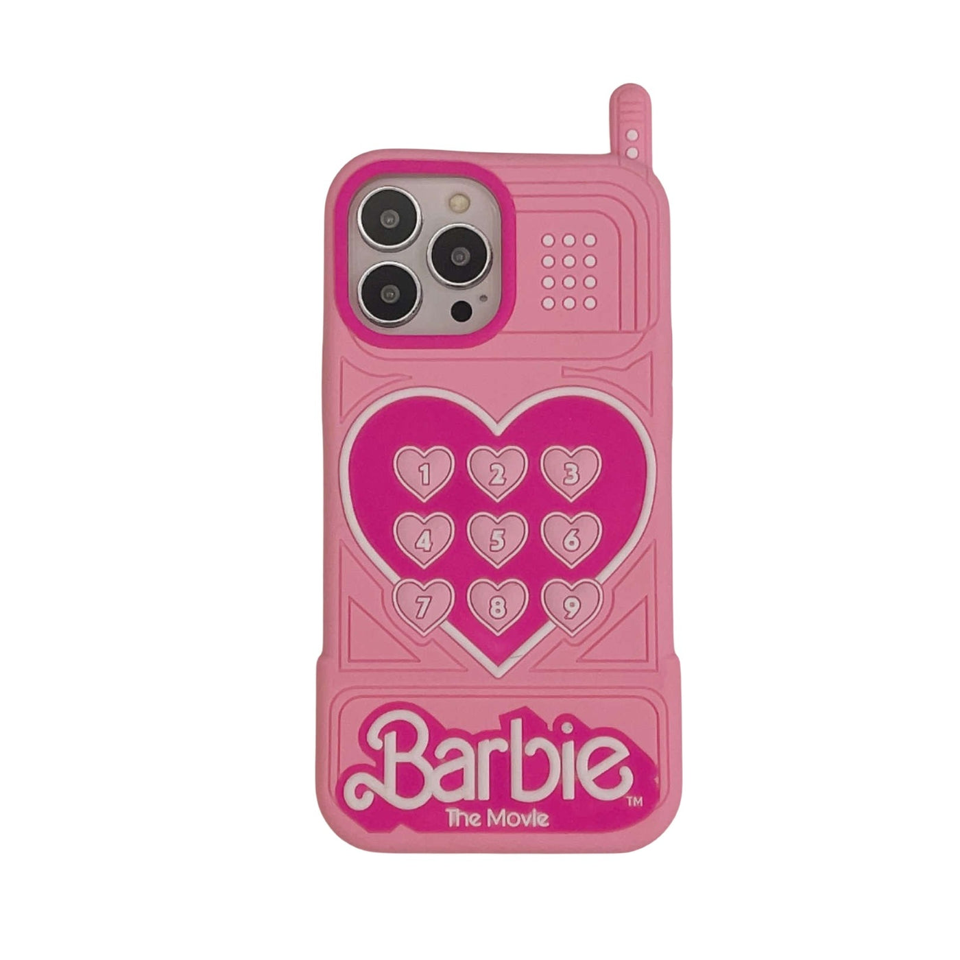 Barbie Movie 3D Cartoon Pink Princess iPhone Case