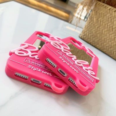 Barbie Cute Soft Mirror iPhone Case