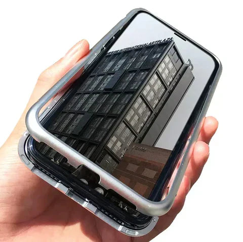 Anti-Spy 360° Magnetic Privacy iPhone Case