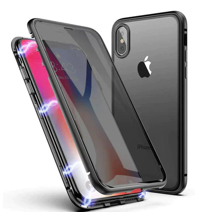 Anti-Spy 360° Magnetic Privacy iPhone Case 