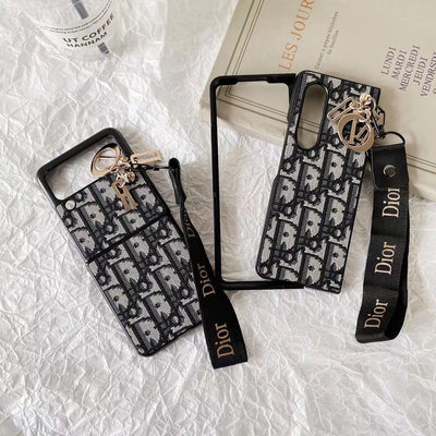 Dior Designer Phone Case for Samsung Z Flip & Z Fold