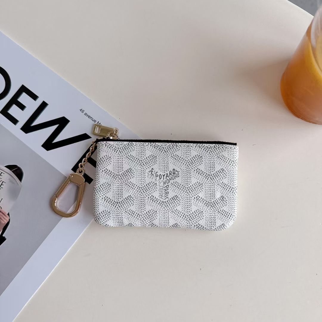 Luxury GY Monogram Mini Key Pouch Collection