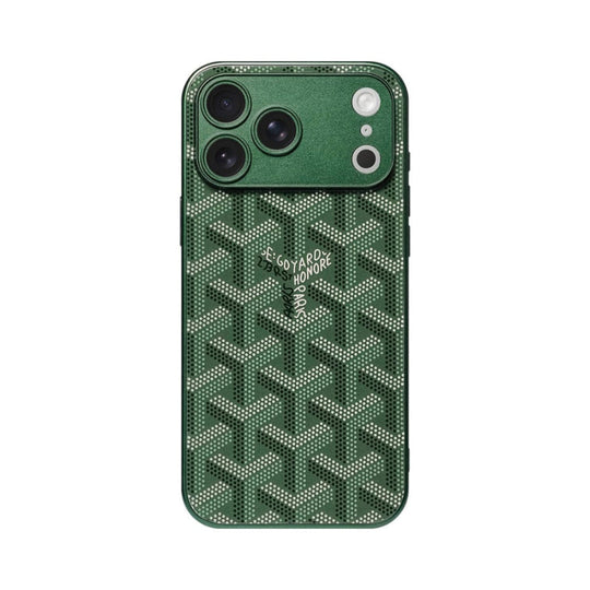 Vintage Chevron iPhone Case - iPhone 17 Pro Max - Green | Easy-Cases