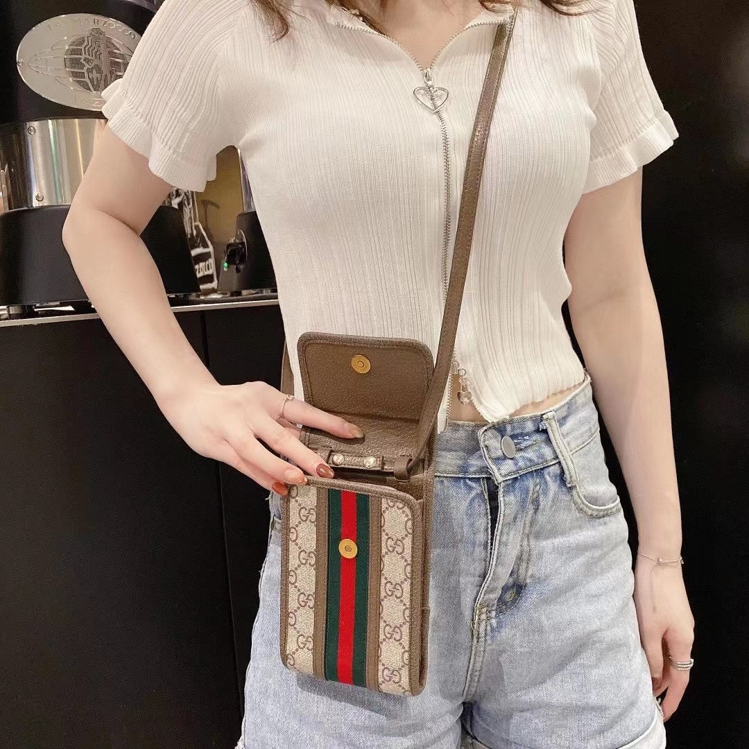 Classic Vertical Crossbody Phone Pouch product image 3 | Easy-Cases