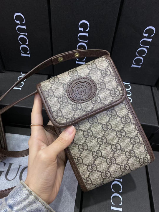 Classic Vertical Crossbody Phone Pouch product image 6 | Easy-Cases