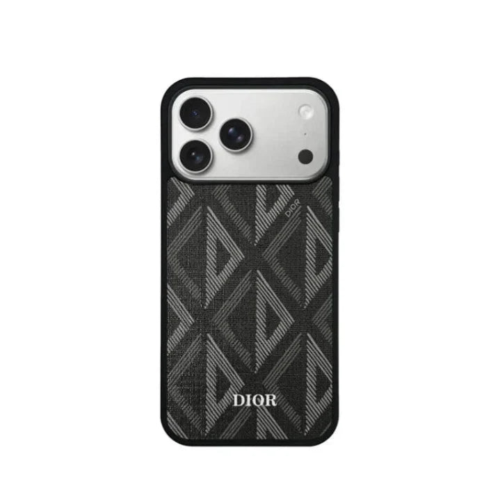 Geometric Woven Slim Case for iPhone 18 Pro Max | Easy-Cases