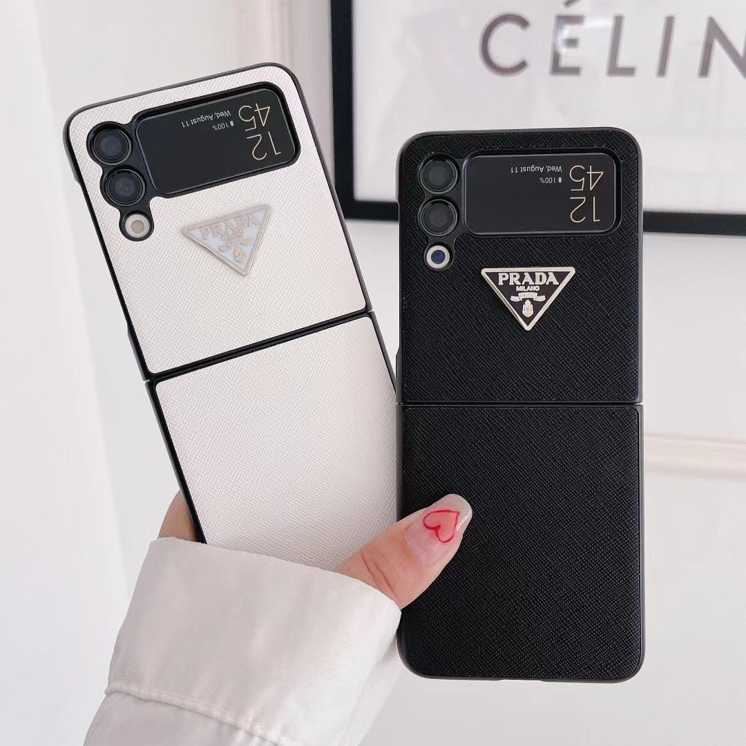 Stylish PRADA phone cover for Samsung Galaxy Z Flip &amp; Z Fold