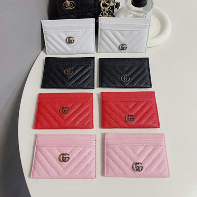 Classic GG Wallet Card Holder - Luxury Edition from the front