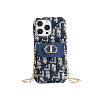 Chain Bracket iPhone Case - iPhone 18 Pro Max - Blue | Easy-Cases