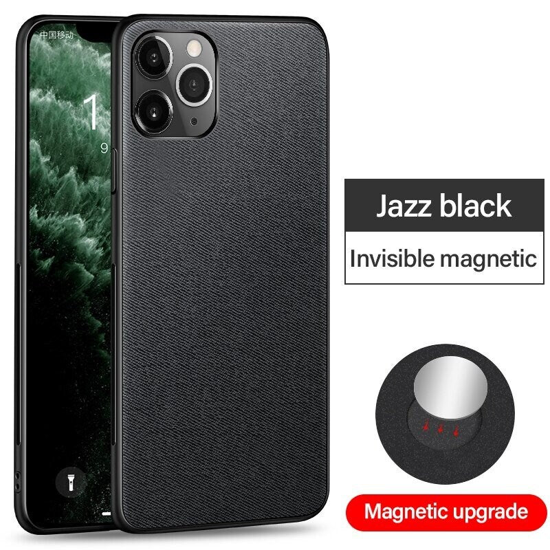 Ultra-thin Magnetic Car Holder Phone Case