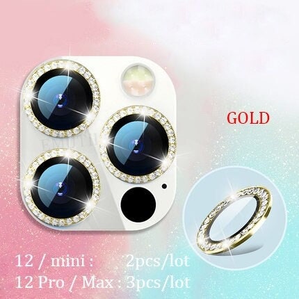 iPhone Diamond Lens Cover | Diamond Lens Cover | Easy Cases
