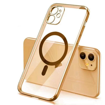 Transparent Magnetic Charging TPU Protective Cover