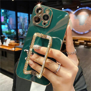 Square Holder Diamond iPhone Case | Easy Cases