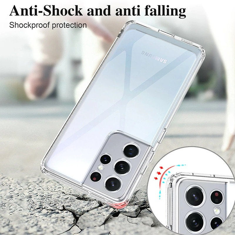 Galaxy S22 Clear Silicone Case | Galaxy S22 Clear Case | Easy Cases