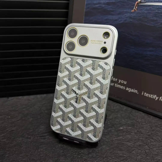 Vintage Leather Pattern Protective iPhone Case - product image 3