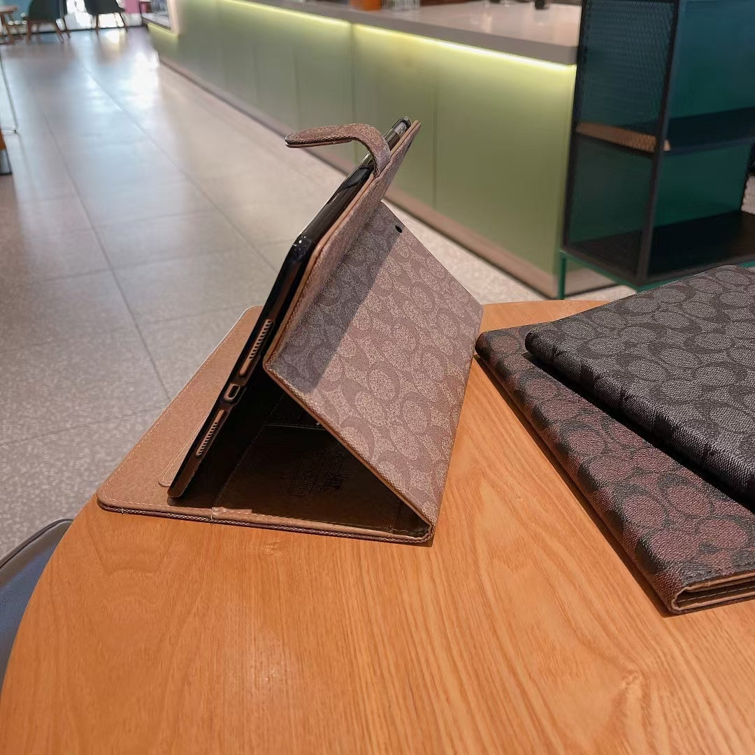 Luxury Inspired Monogram iPad Folio Case