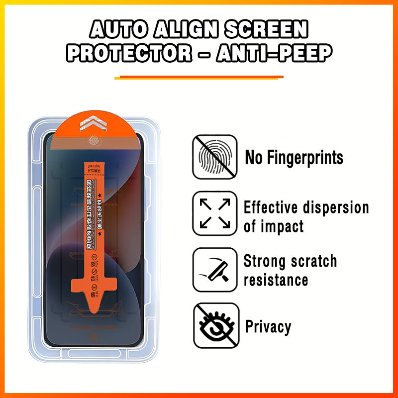 Auto-Alignment Tempered Glass iPhone Screen Protector by Easy-Cases - product image 3