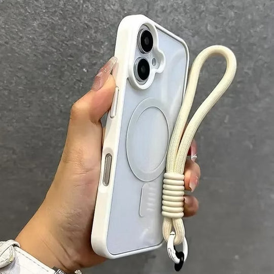 Magnetic Clear Protective iPhone Case with Wrist Strap by Easy-Cases - product image 3