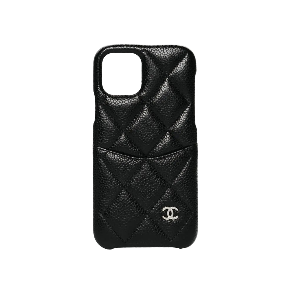 Black Quilted iPhone Case - iPhone 18 Pro Max - Black | Easy-Cases