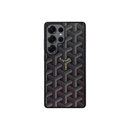Black Chevron Magnetic Galaxy Case for Samsung S26 Ultra | Easy-Cases
