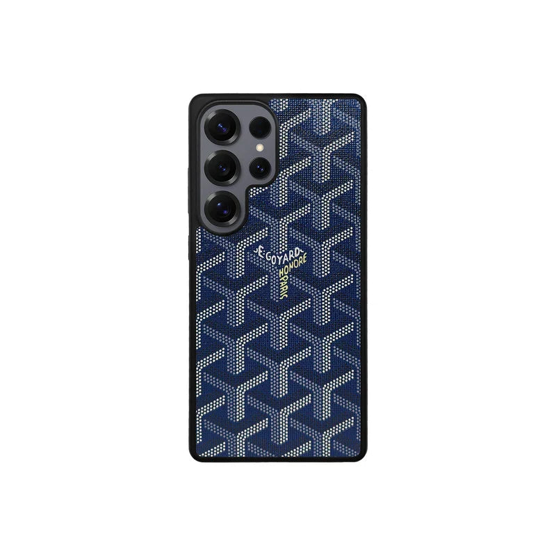 Blue Chevron Magnetic Galaxy Case for Samsung S26 Ultra | Easy-Cases