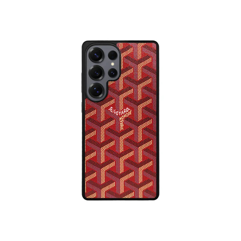 Red Chevron Magnetic Galaxy Case for Samsung S26 Ultra | Easy-Cases